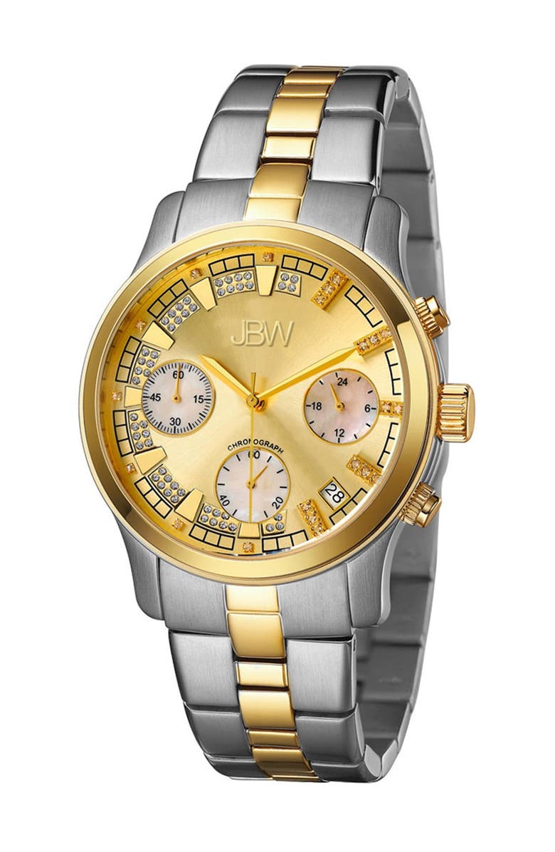 JBW Women's Alessandra Diamond Bracelet Watch, 38mm - 0.20 ctw, Main, color, 