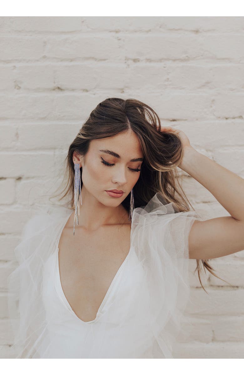 Untamed Petals Baltic Drop - Cobalt, Alternate, color, Silver