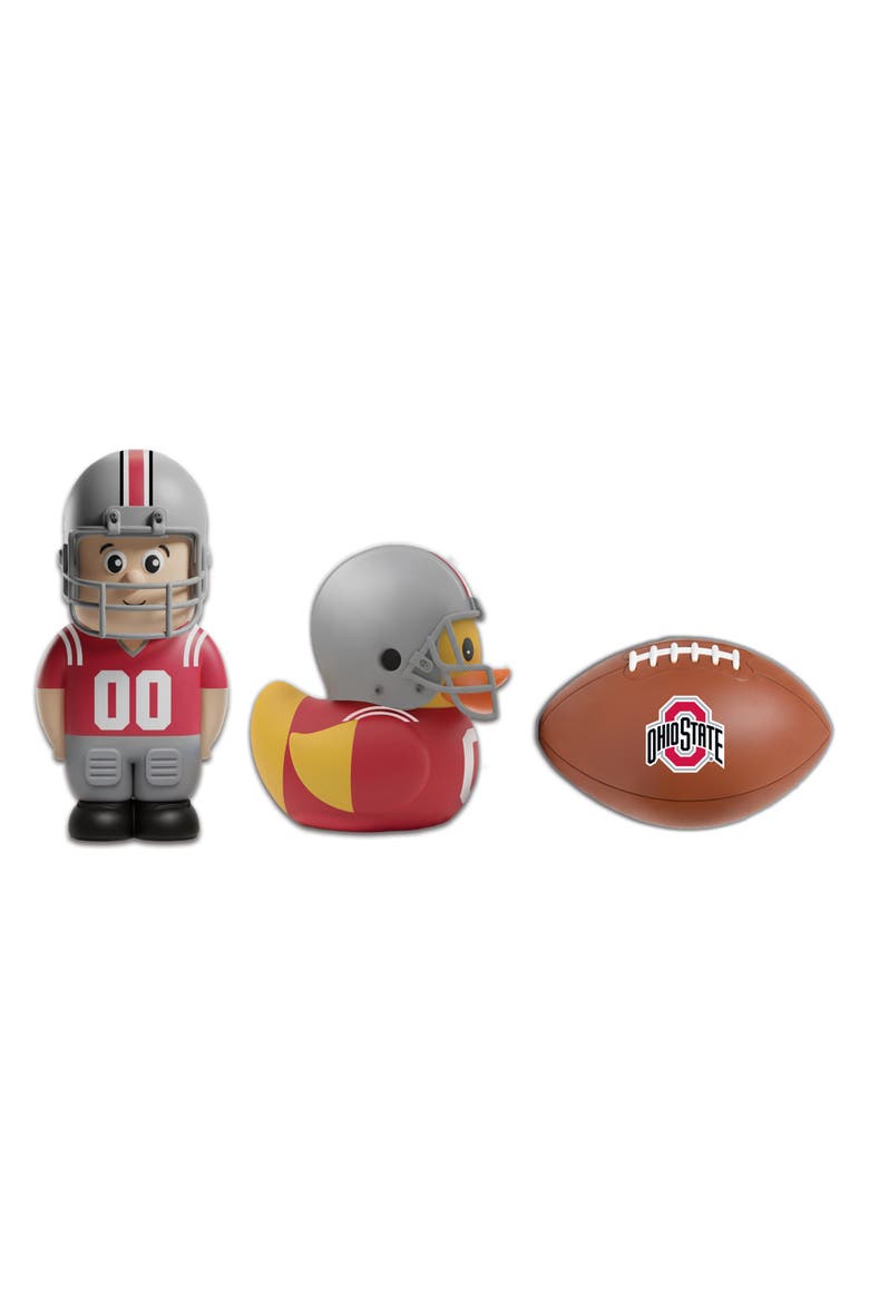 Ohio State Buckeyes NCAA Bath Toys, Alternate, color, Multicolor