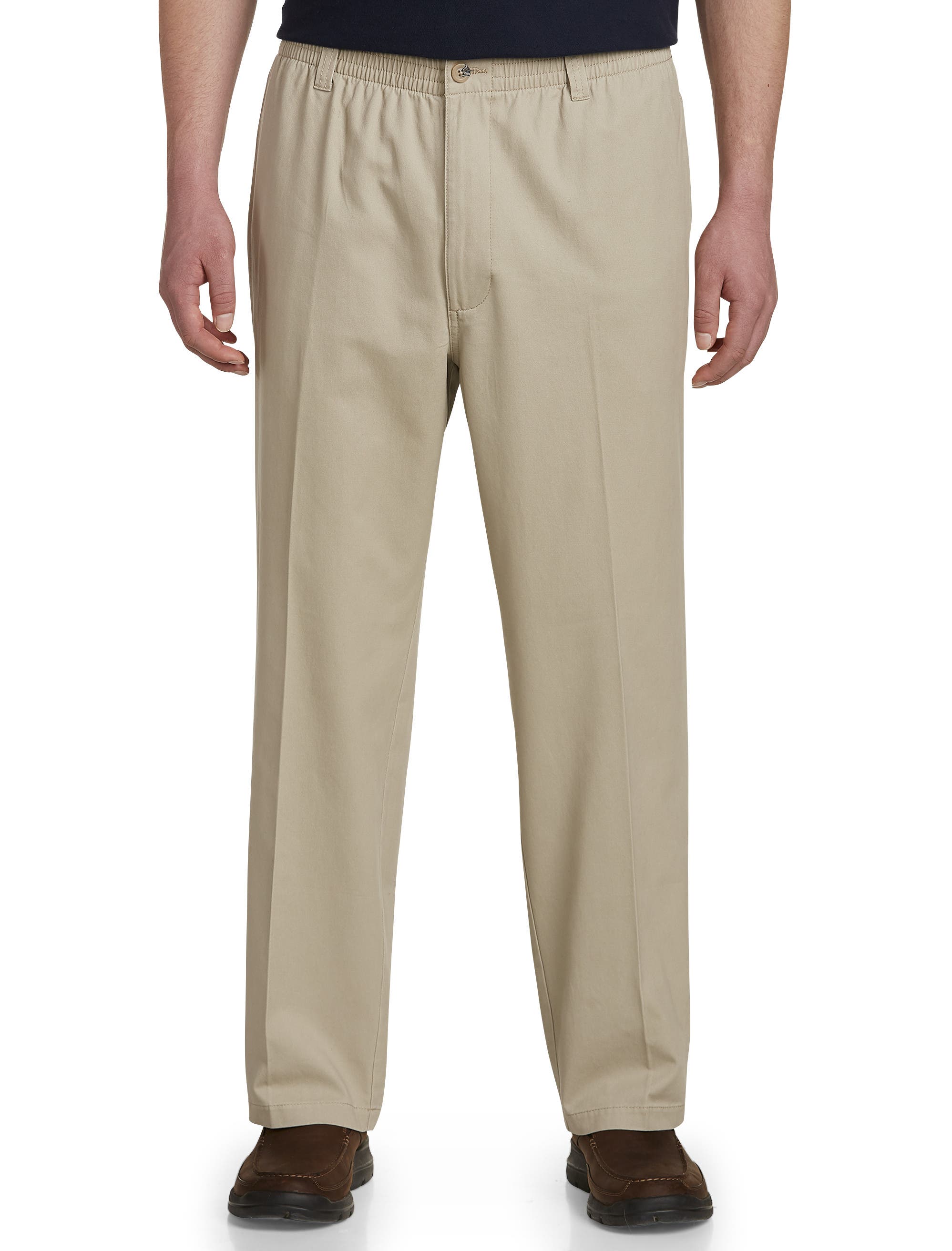 Big & Tall Elastic-Waist Pants - image 3