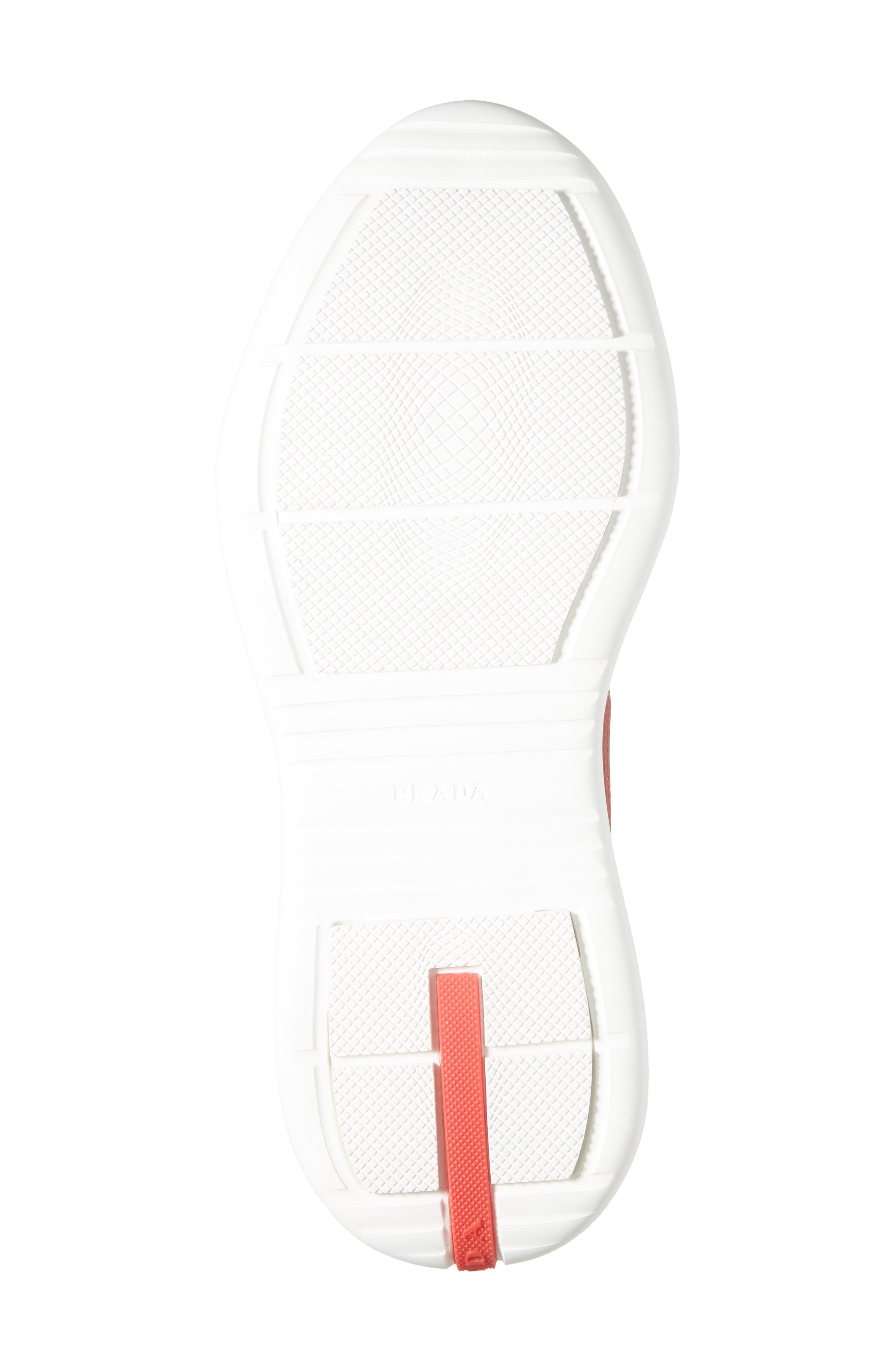 America's Cup Soft Bike Low Top Sneaker, Alternate, color, SCARLATTO/ ARGENTO