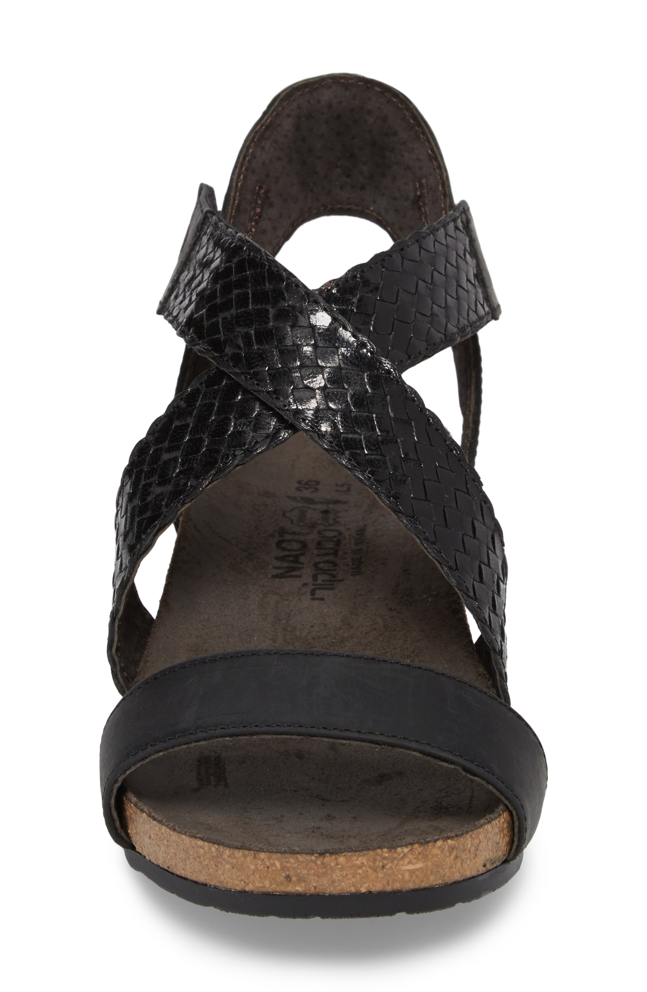 Naot Cupid Wedge Sandal, Alternate, color, 