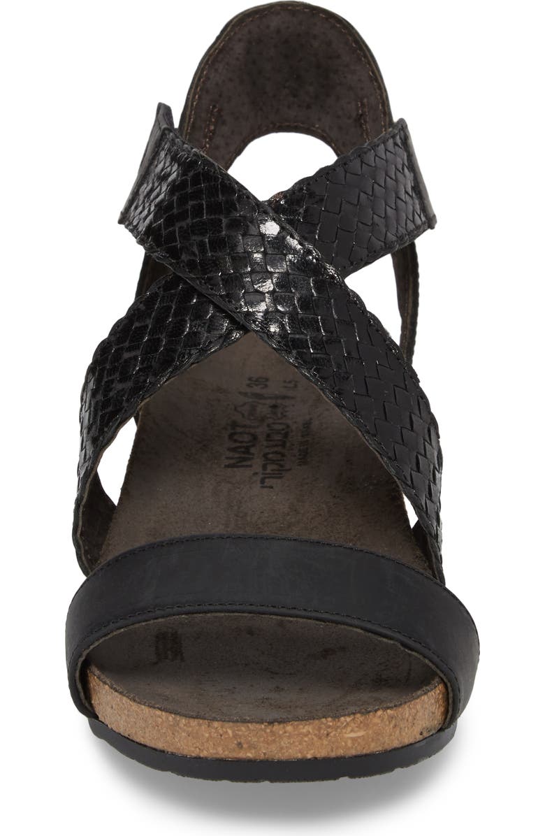 Naot Cupid Wedge Sandal, Alternate, color,