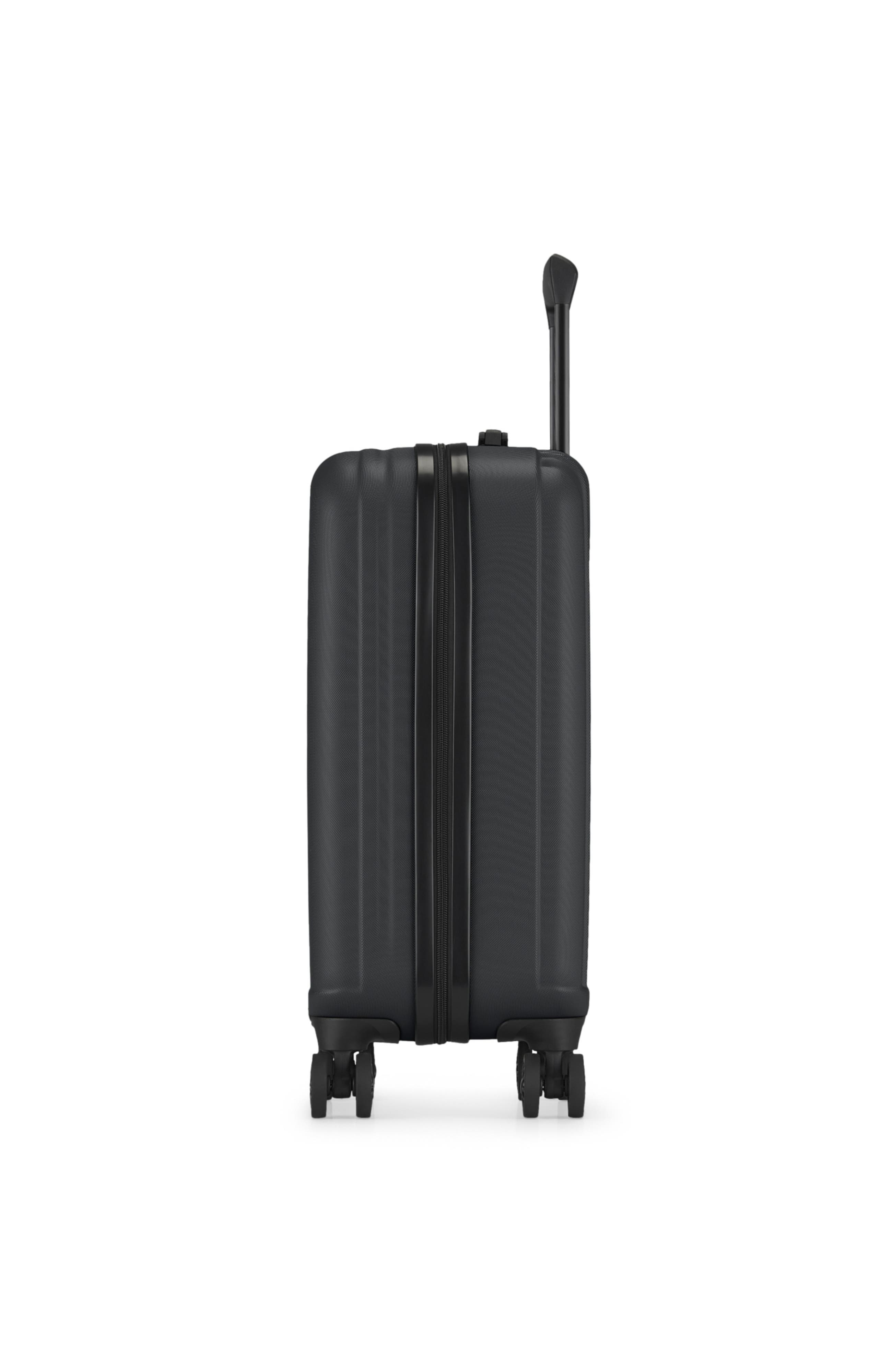 bugatti The Classic 2 Piece Hardside Luggage Set with Expansion, Alternate, color, Black