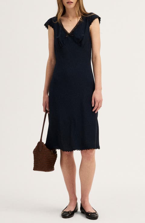 Layton Lace Trim Slipdress