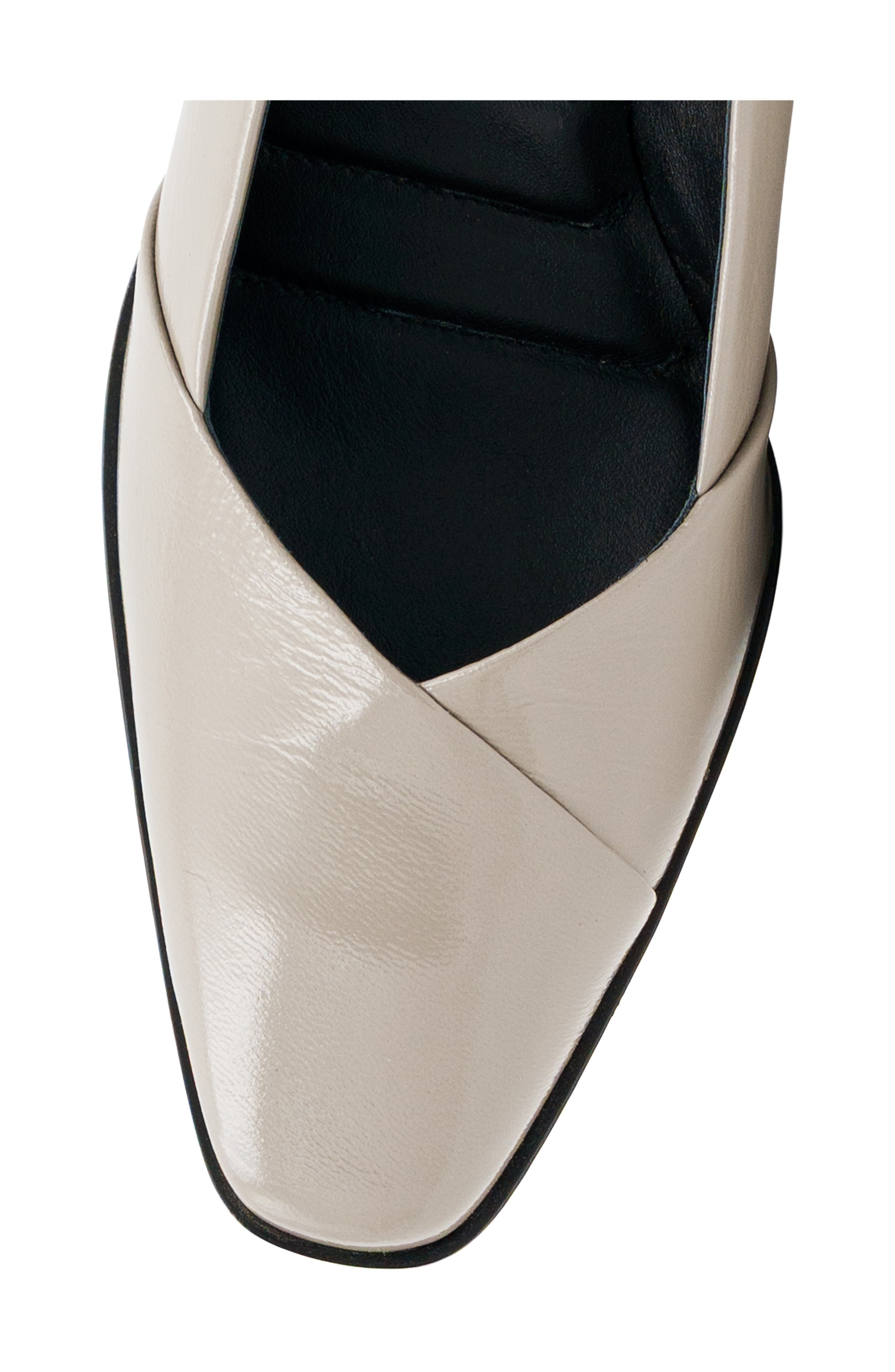 Fantasia Leather Pump, Alternate, color, LT. GREY