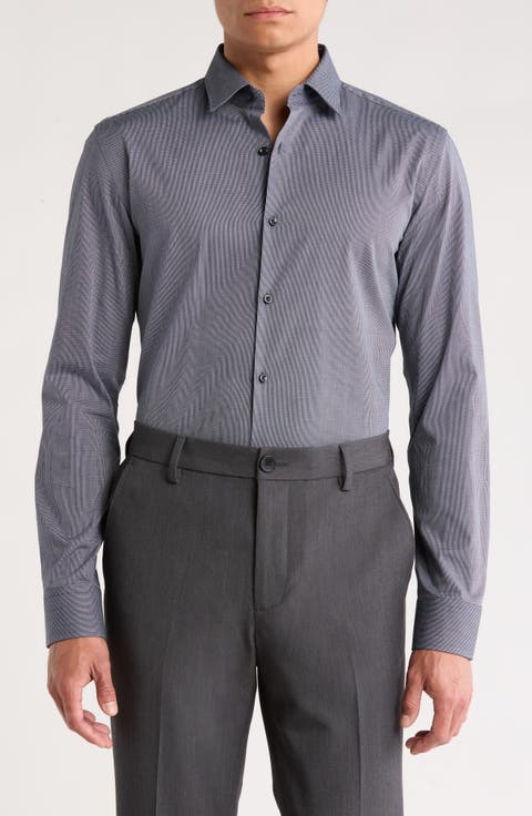 Kenno Slim Fit Cotton Dress Shirt