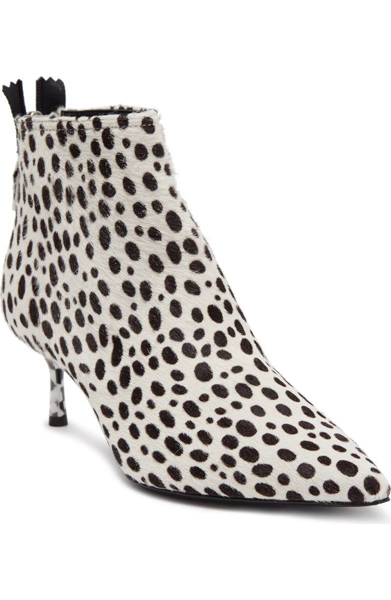AGL Calf Hair Animal Print Bootie, Main, color,
