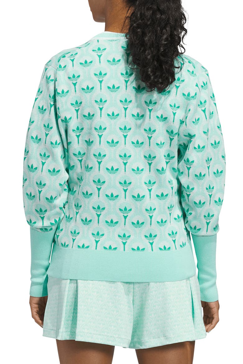 Club Cardigan, Alternate, color, WHITE/ CLEAR MINT