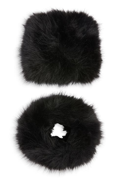 Faux Fur Cuffs