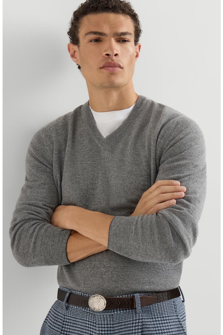 Cashmere sweater, Alternate, color, Dark Grey
