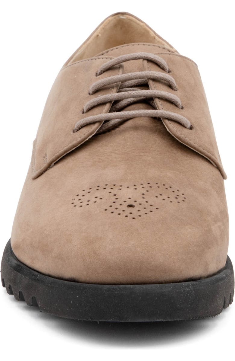 Amalfi by Rangoni Esatta Derby, Alternate, color, Fossil Long Beach