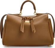 Dolce&Gabbana Vittoria Leather Top Handle Bag