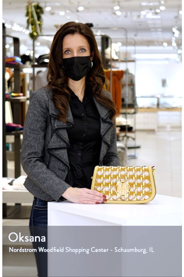 Miller Basketweave Leather Convertible Clutch video
