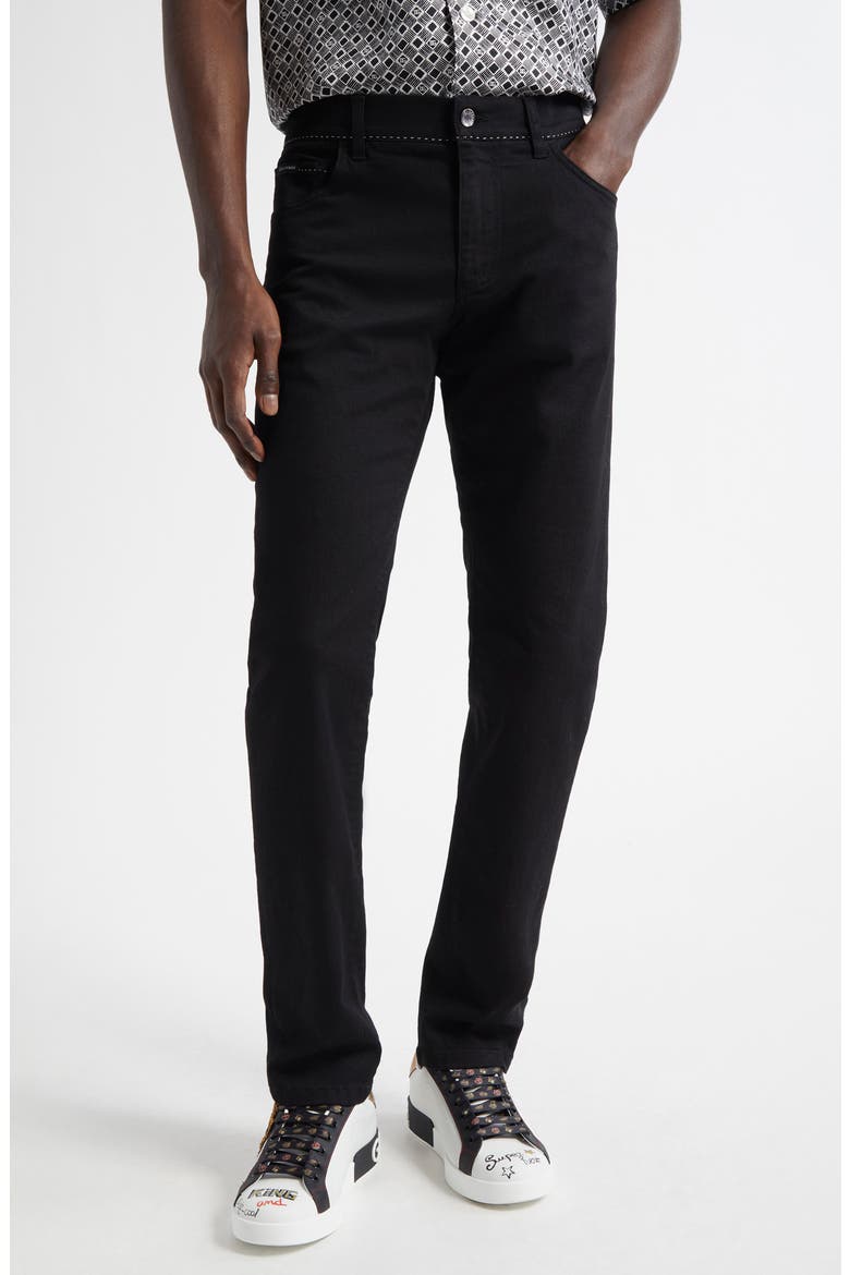 Stretch Cotton Pants, Main, color, S9001 VARIANTE ABBINATA