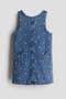 selected Denim Blue/Hearts