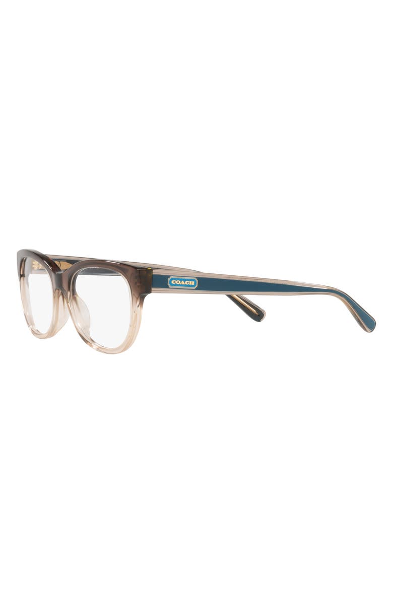 COACH 52mm Pillow Optical Glasses, Alternate, color, 