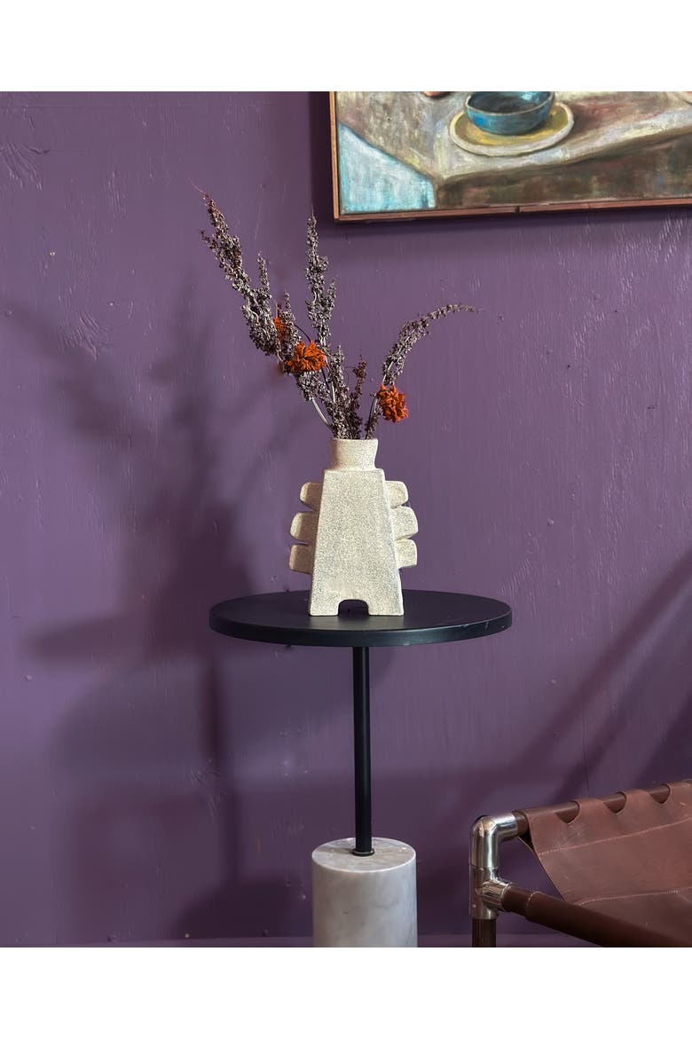 Eyi Vase, Alternate, color, White