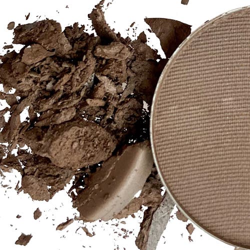 Honeybee Gardens Pressed Powder Eye Shadow Single In Matte Milk Chocolate