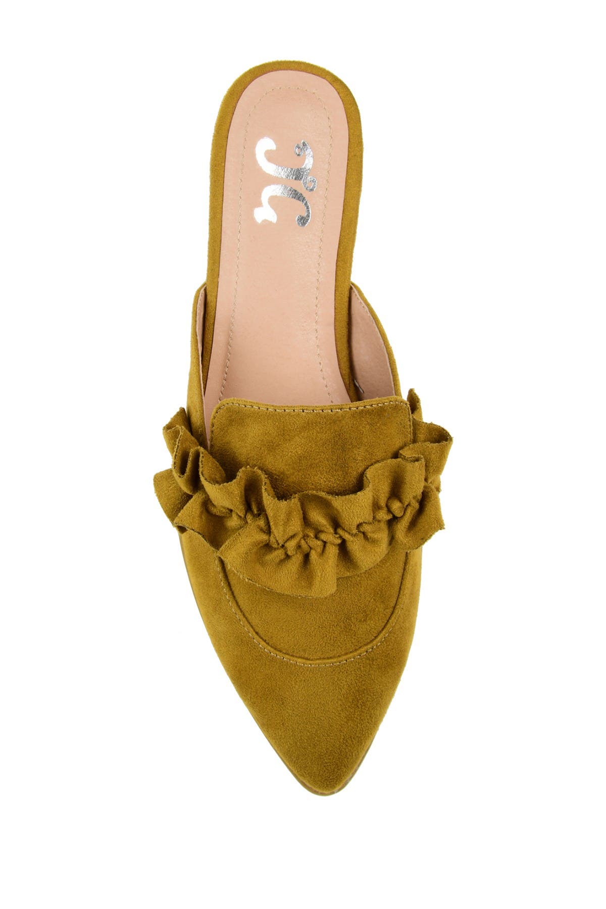 JOURNEE Kessie Mule, Alternate, color, CHARTREUSE