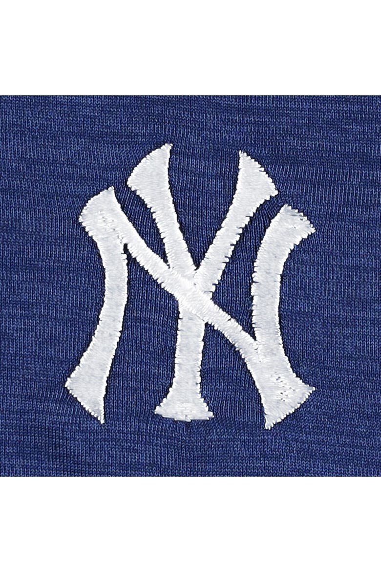 Men's Tommy Bahama Navy New York Yankees Delray IslandZone Half-Zip Top, Alternate, color, Navy