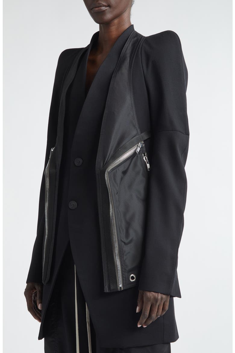 Temple Bauhaus Vest, Alternate, color, BLACK