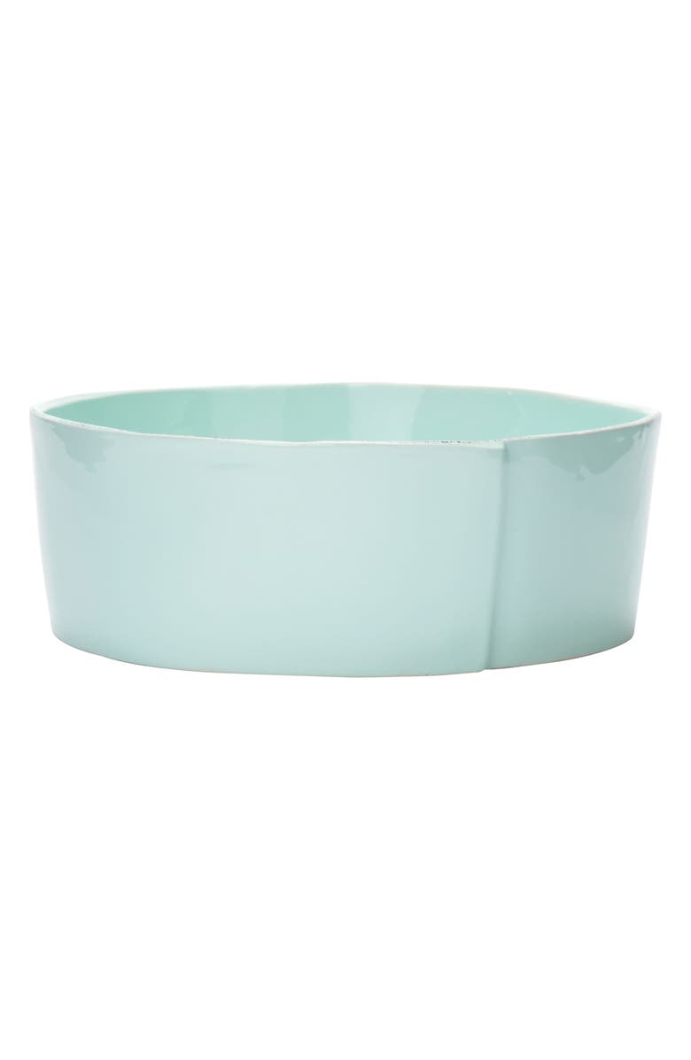VIETRI Lastra Serving Bowl, Main, color, Aqua - Large