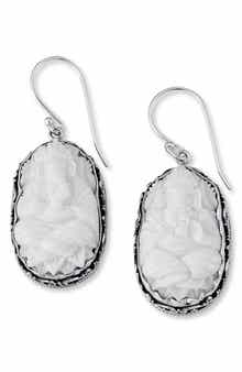 SAMUEL B. Sterling Silver Elephant Earrings