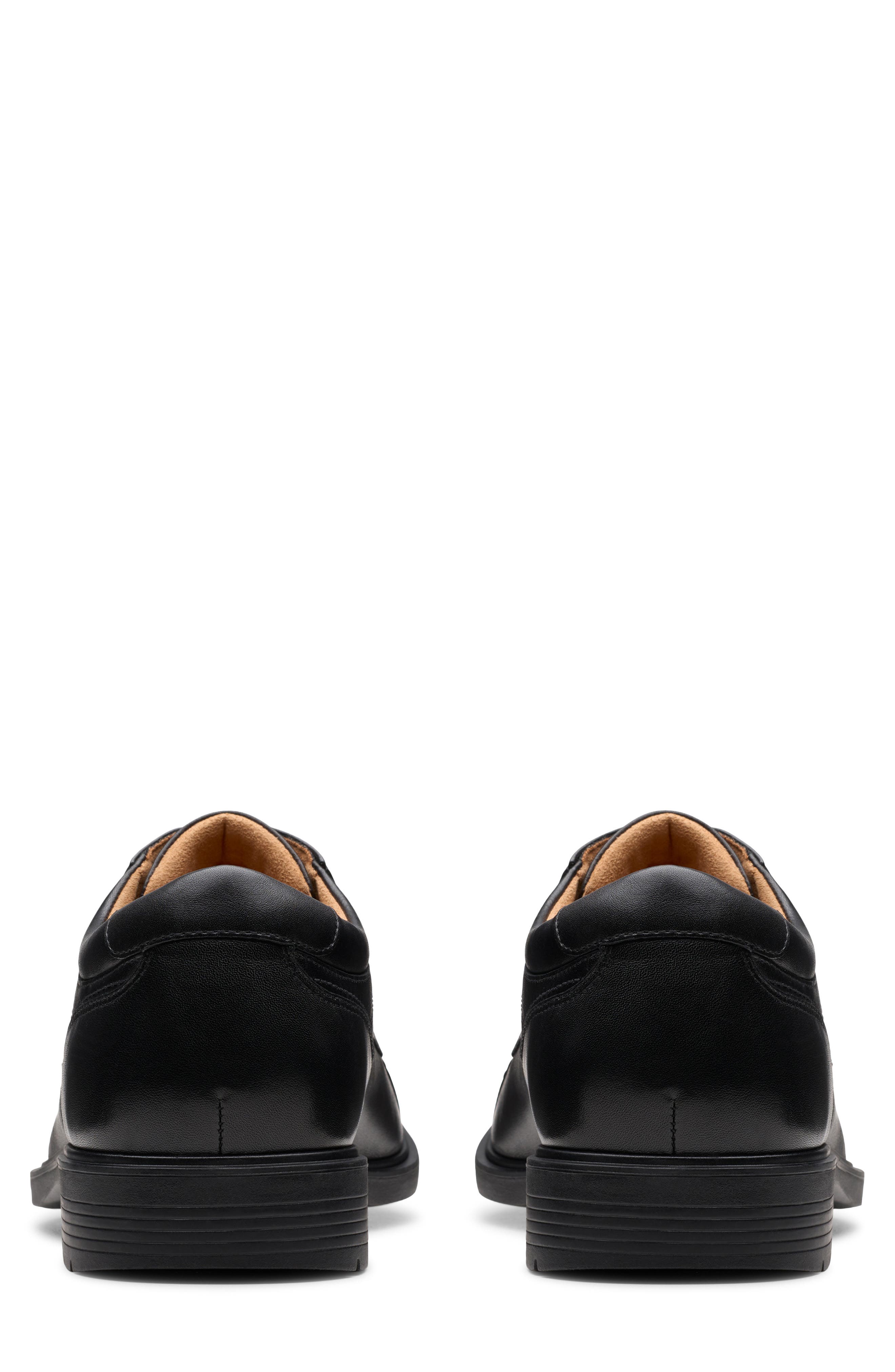 Clarks<sup>®</sup> Eldredge Cap Toe Derby, Alternate, color, Black Leather