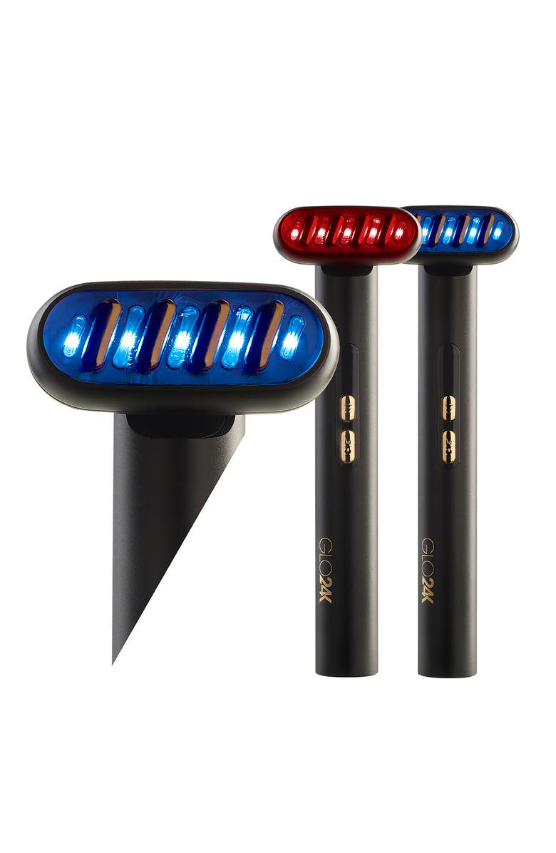 GLO24K UNLEASH THE POWER OF GOLD 6-IN-1 Beauty Therapy Wand for the Face, Eyes & Neck, Alternate, color, Na