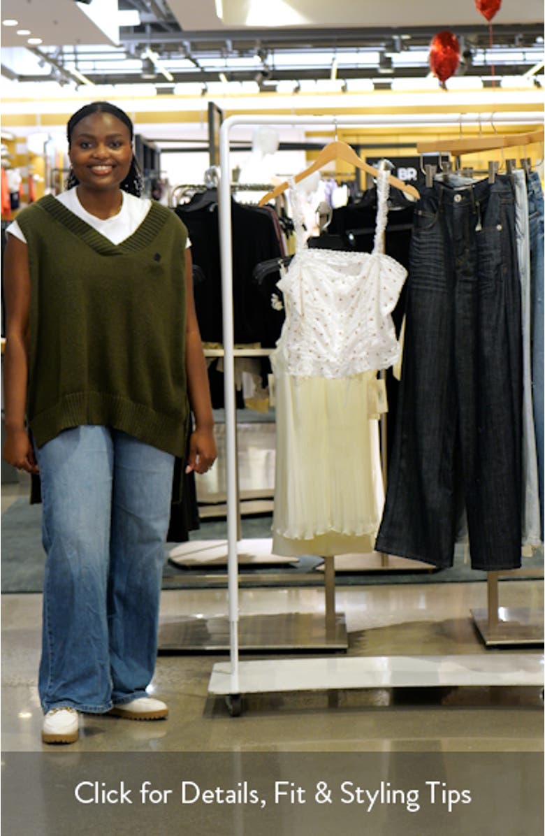 Lace Inset Floral Cotton Top, sales video thumbnail