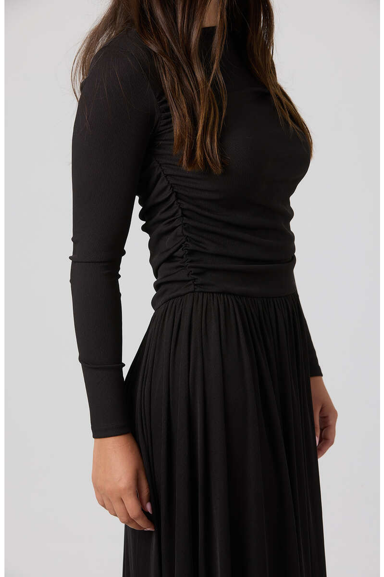 Isa Dress, Alternate, color, Black
