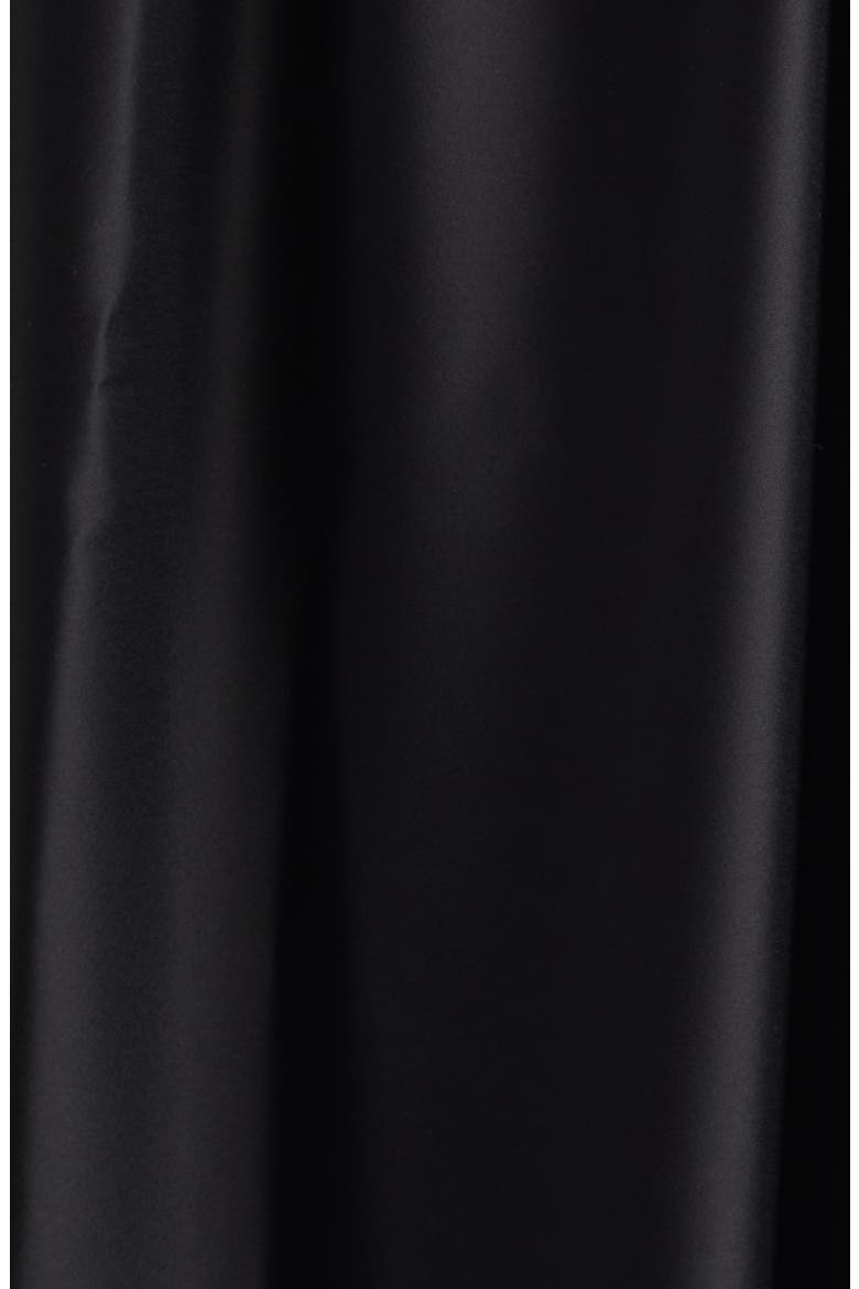 Liquid Satin Skirt, Alternate, color, BLACK