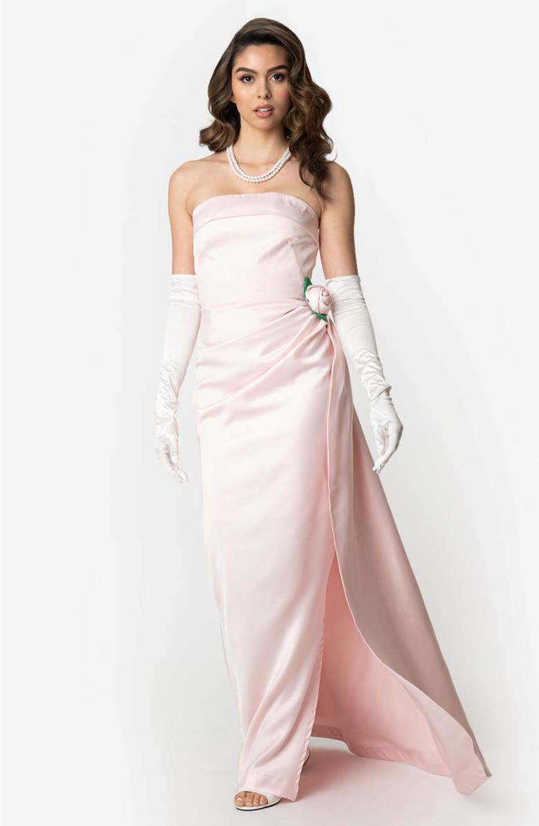 Unique Vintage Enchanted Evening Gown, Main, color, Light Pink