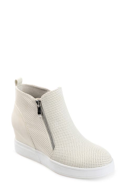 JOURNEE Pennelope Wedge Heel Sneaker