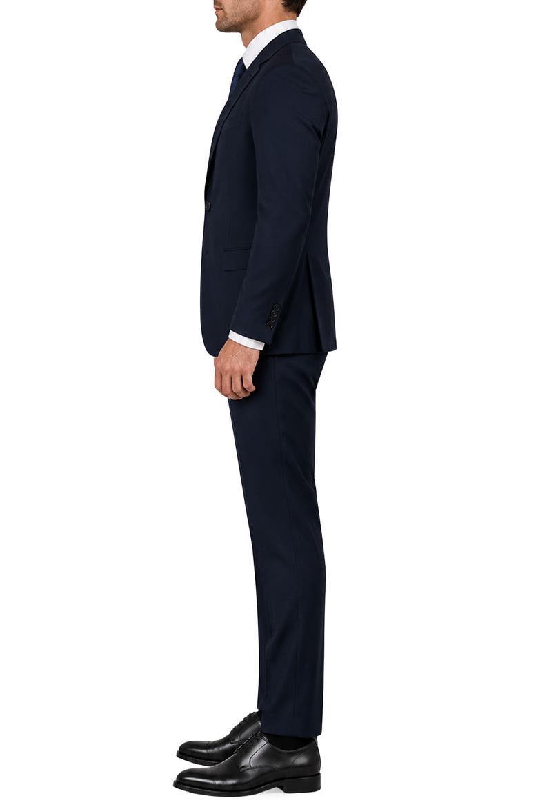 Romeo Slim Fit Wool Suit, Alternate, color, NAVY