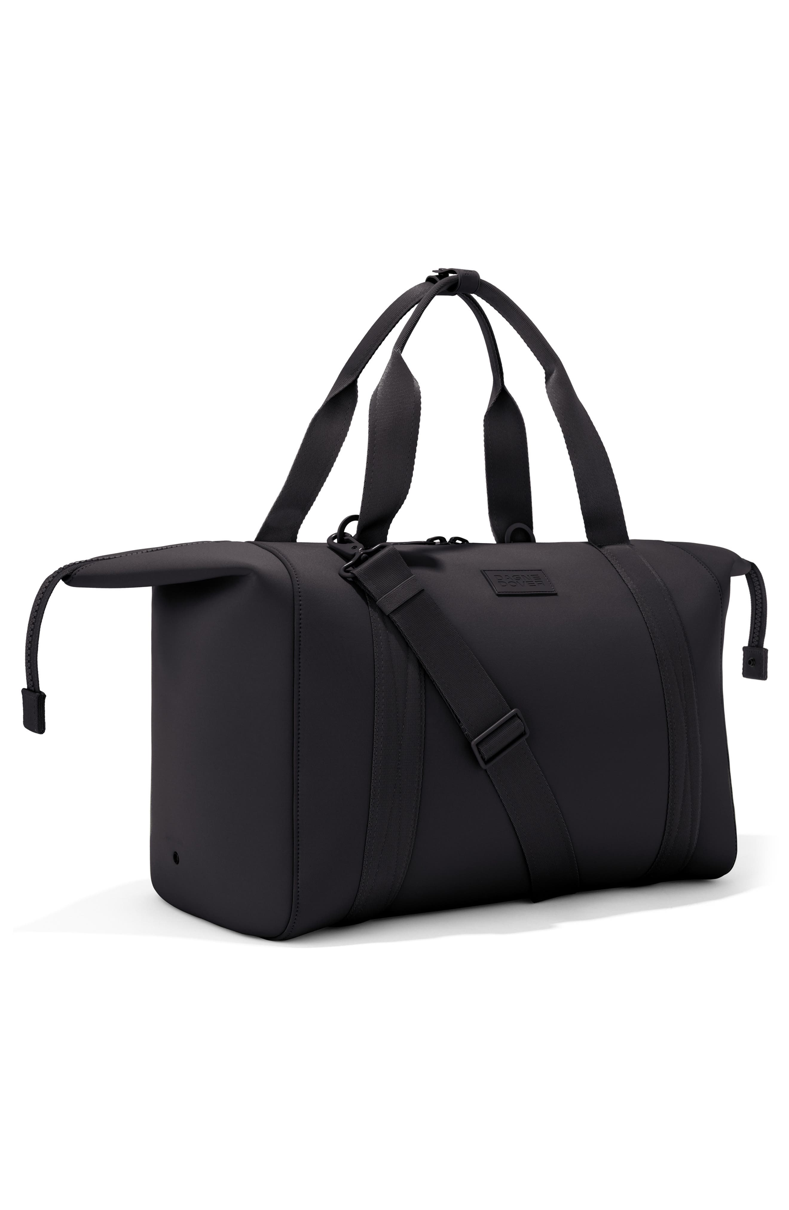 Landon Extra Large Neoprene Carryall, Alternate, color, ONYX