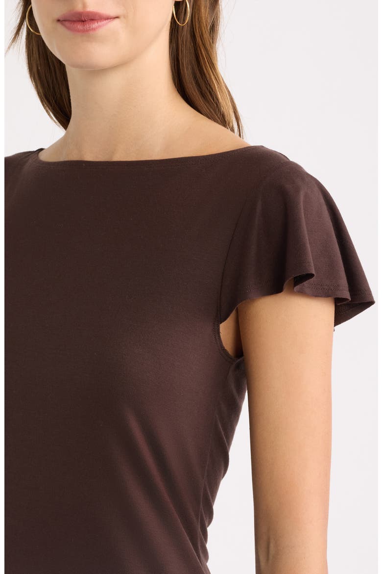 Jensen Knit Dress, Alternate, color, MOLE