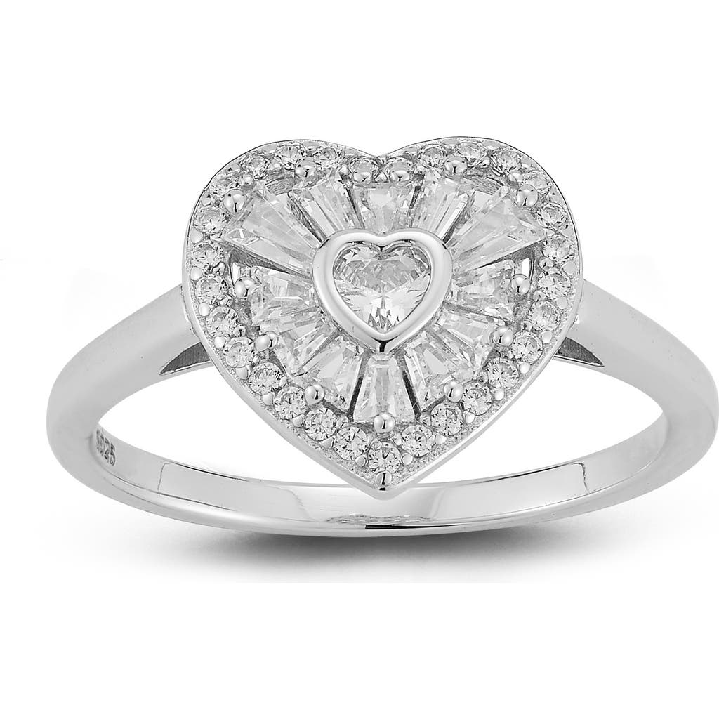 Glaze Jewelry Heart Cluster Ring
