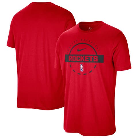 Men's Nike  Red Houston Rockets Authentic Practice T-Shirt
