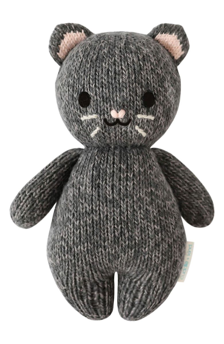 cuddle+kind Baby Kitten Stuffed Animal, Main, color, 