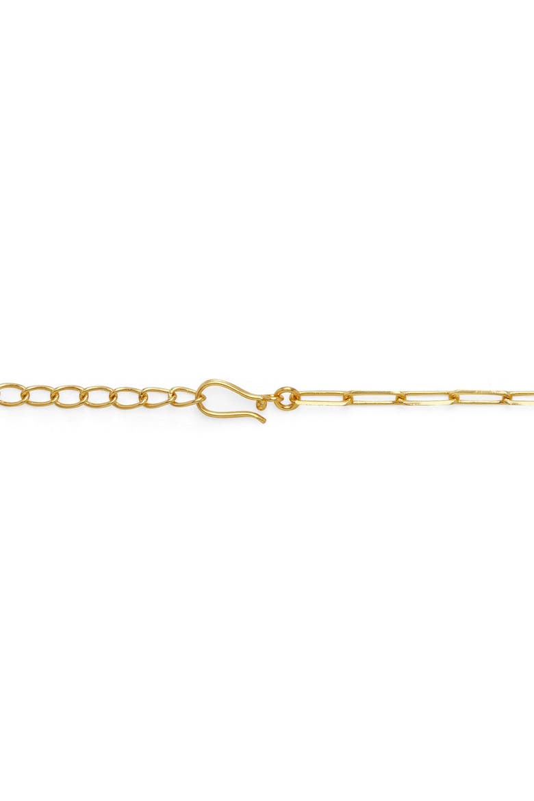 CRUZ NECKLACE, Alternate, color, Gold Plated