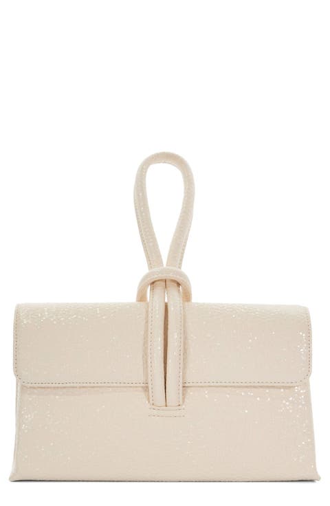 Brynie Faux Leather Wristlet