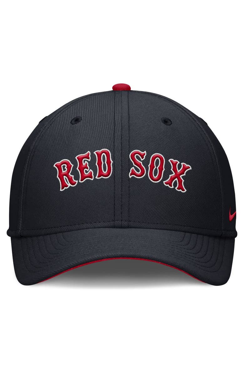 Nike Men's Nike Navy Boston Red Sox Primetime Rise Dri-FIT Flex Hat, Alternate, color, Navy