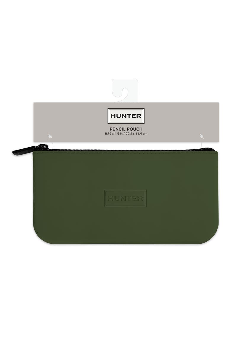 Silicone Pencil Pouch, Alternate, color, GREEN