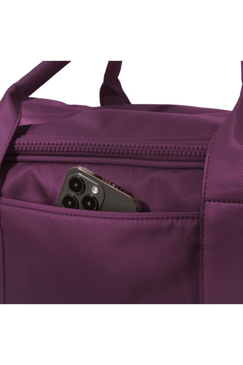 Gramercy Carry-On Travel Roller Duffel Bag, Alternate, color, Mulberry Twill