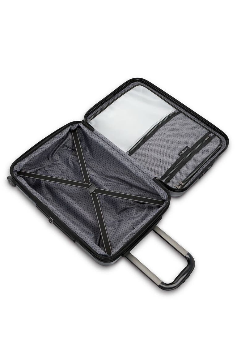 Octiv Hardside (Pro Front Pocket 20"/28") 2 Piece Spinner Luggage Set, Alternate, color, Aluminum Silver