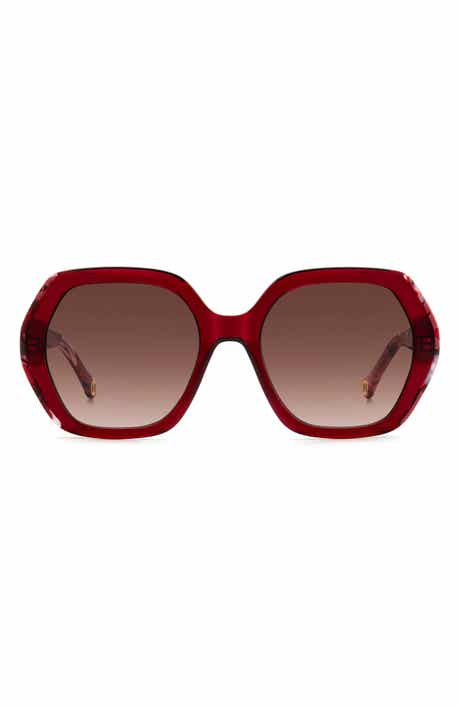 55mm Gradient Geometric Sunglasses