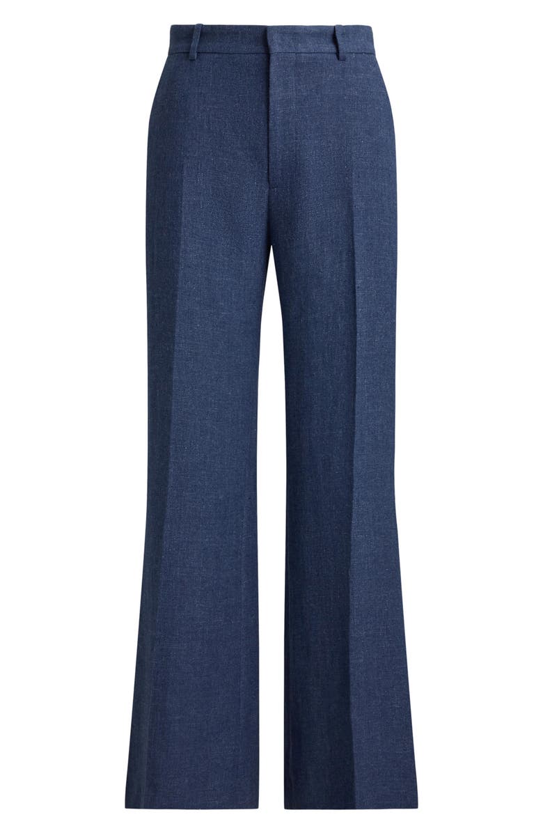 Polo Ralph Lauren Beaton Linen & Cotton Pants, Alternate, color, Blue Melange