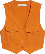 Zimmermann Kindred Spirit Alchemy Wool Blend Crop Waistcoat